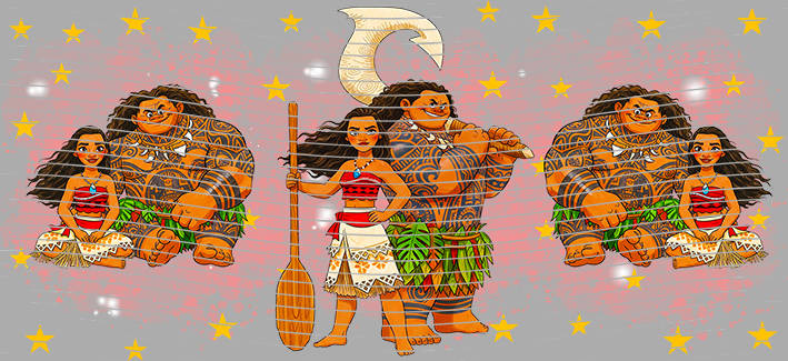 16oz Disney style-D-667